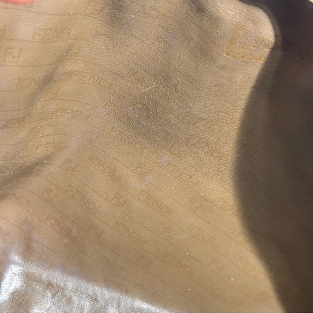 FENDI Unisex Vintage Zucca Crossbody Bag - Picture 11 of 14